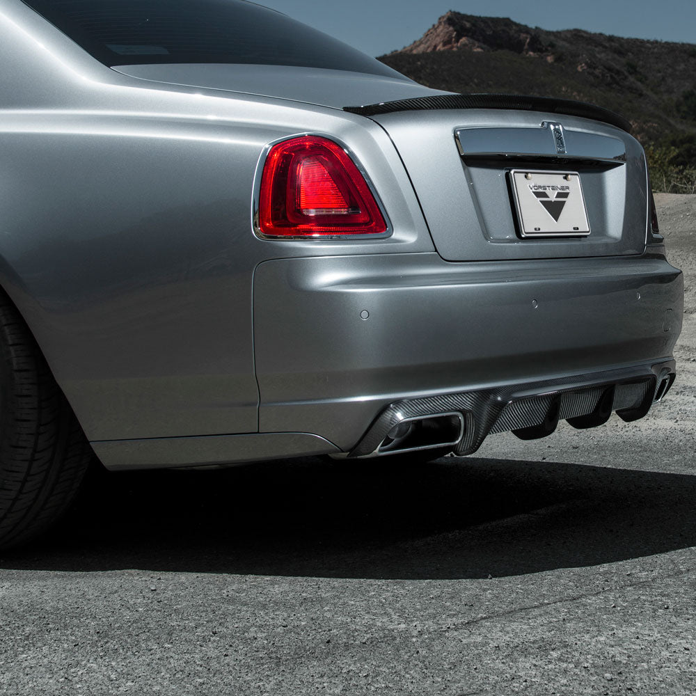 Vorsteiner V-GR Aero Deck Lid Spoiler Carbon Fiber Fits Rolls Royce Ghost