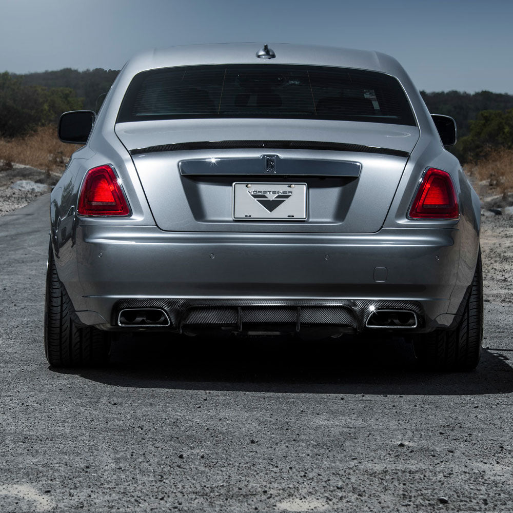 Vorsteiner V-GR Aero Deck Lid Spoiler Carbon Fiber Fits Rolls Royce Ghost