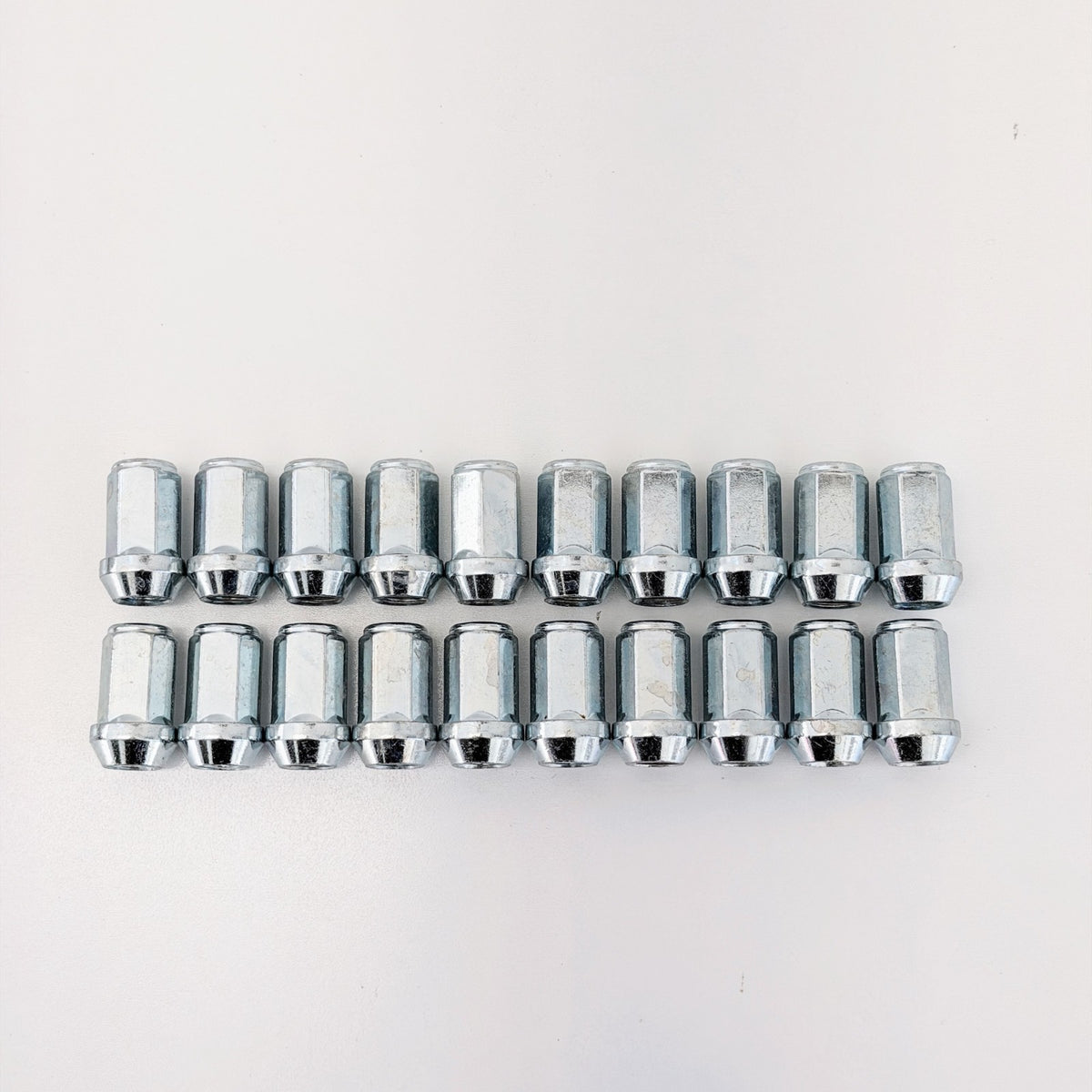 Bimecc Bulge Acorn Lug Nuts M14x1.50 – 60° Conical Seat, 3/4" Hex, Zinc (20 Pack) – Zinc