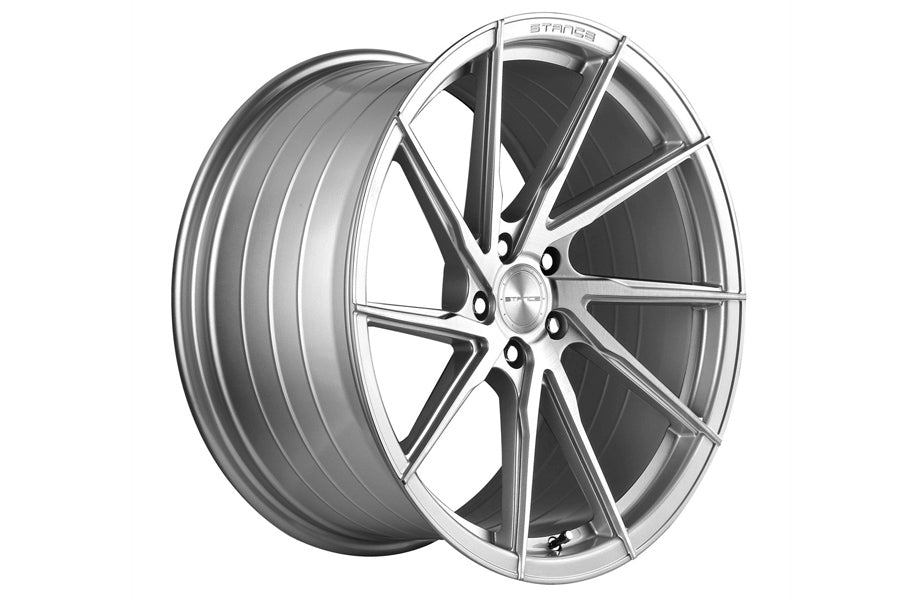 20" STANCE SF01 SILVER FORGED CONCAVE WHEELS RIMS FITS BMW F01 740 750 760