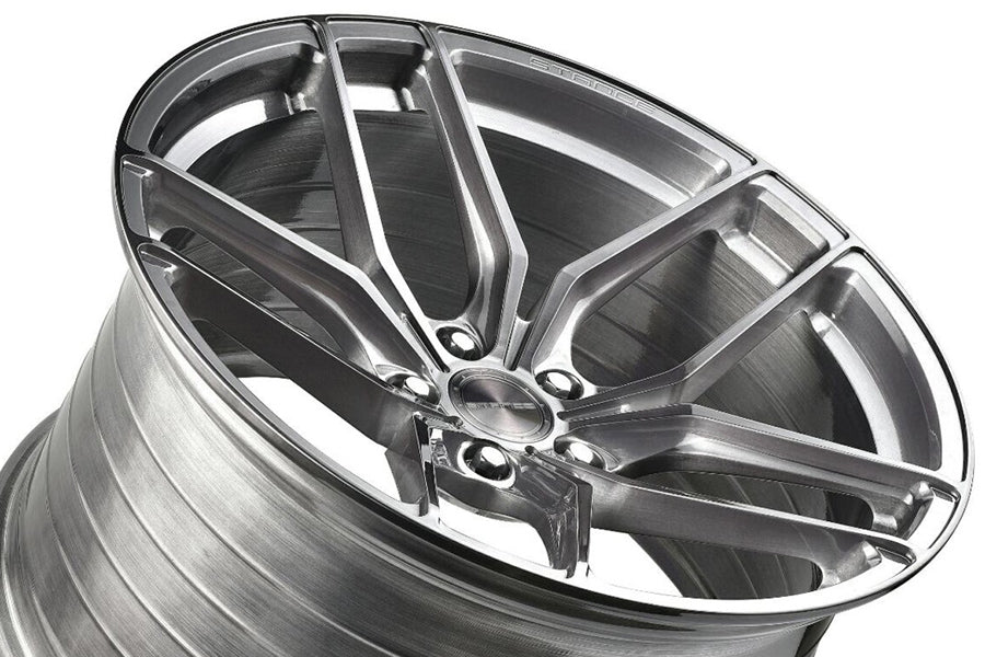 19" STANCE SF03 19X9.5 TITANIUM FORGED CONCAVE WHEELS RIMS FITS AUDI B8 A5 S5