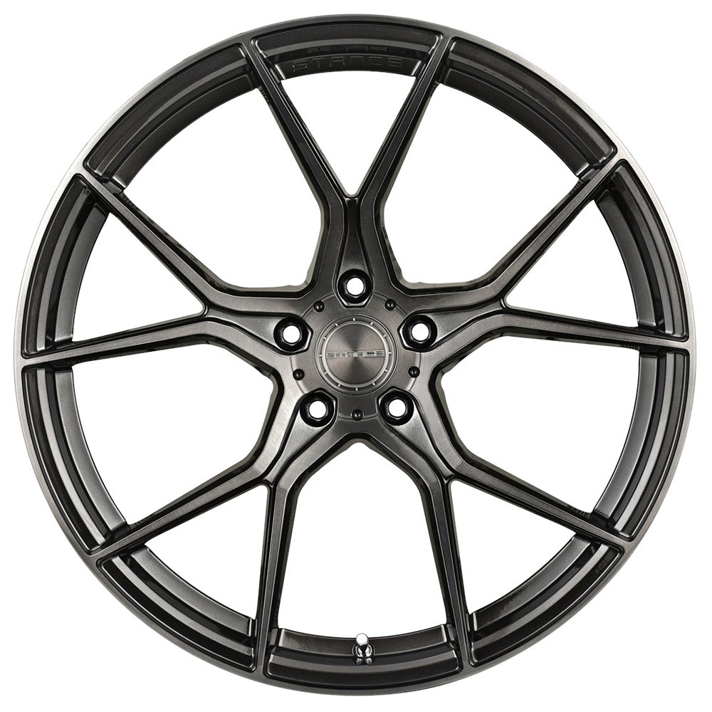 19/20" Stance SF07 Gunmetal 19x8.5 20x11 Wheels Rims Fits Corvette C8