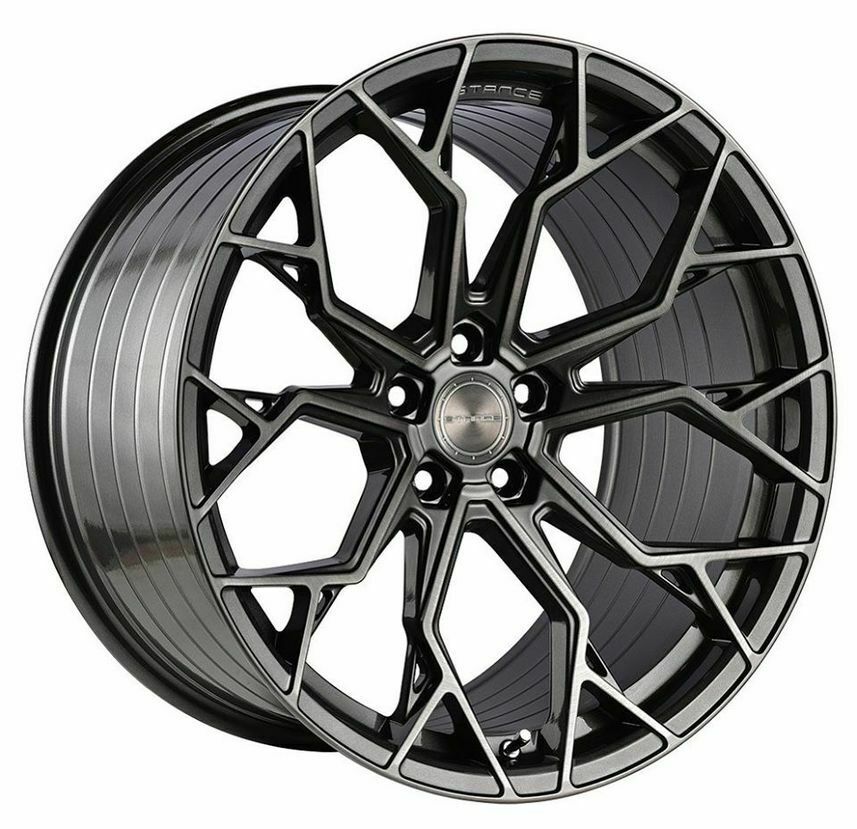 19" Stance SF10 Gunmetal Forged Concave Wheels Rims Fits Lexus LS460 LS600