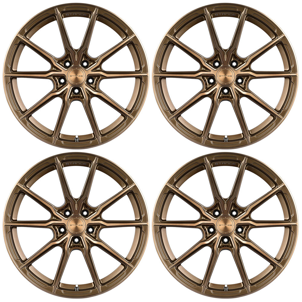 20" Stance SF11 Bronze Forged Concave Wheels Rims Fits 2010-2018 Mercedes CLS