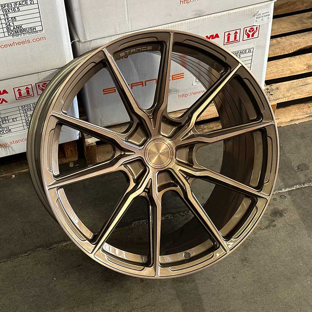 20" Stance SF11 20x9 Bronze Forged Concave Wheels Rims Fits 2007-2017 Audi A5