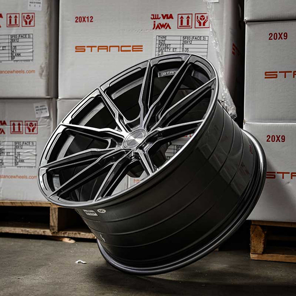 20" Stance SF11 Gunmetal Forged Concave Wheels Rims Fits BMW F32 F33 F36