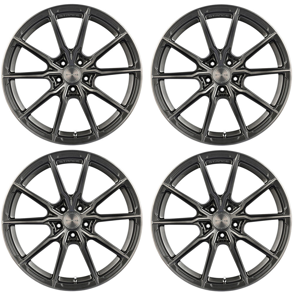 20" Stance SF11 Gunmetal Forged Concave Wheels Rims Fits BMW F32 F33 F36