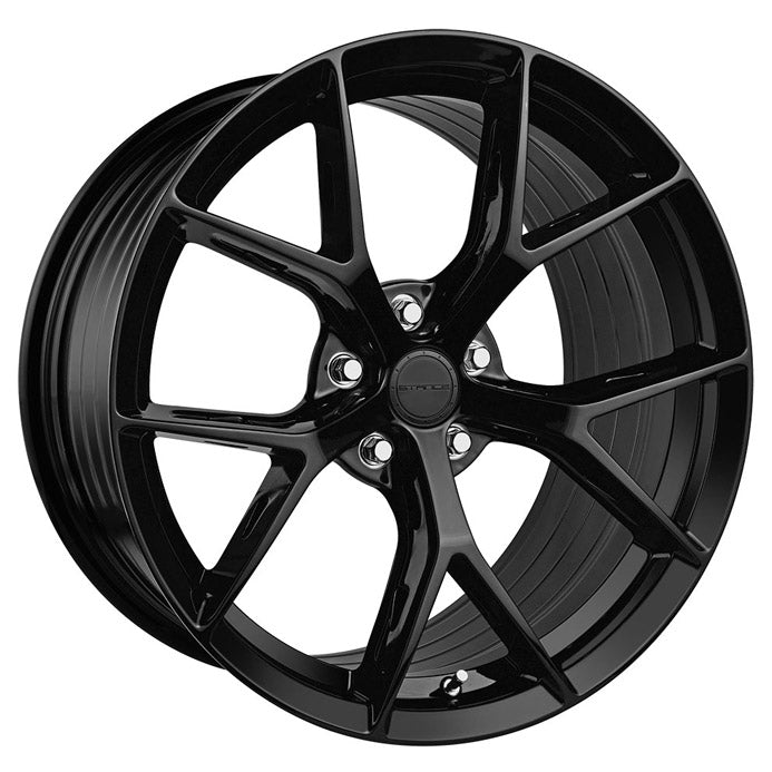19" Stance SF14 Black 19x8.5 19x9.5 Concave Wheels Rims Fits Tesla Model Y