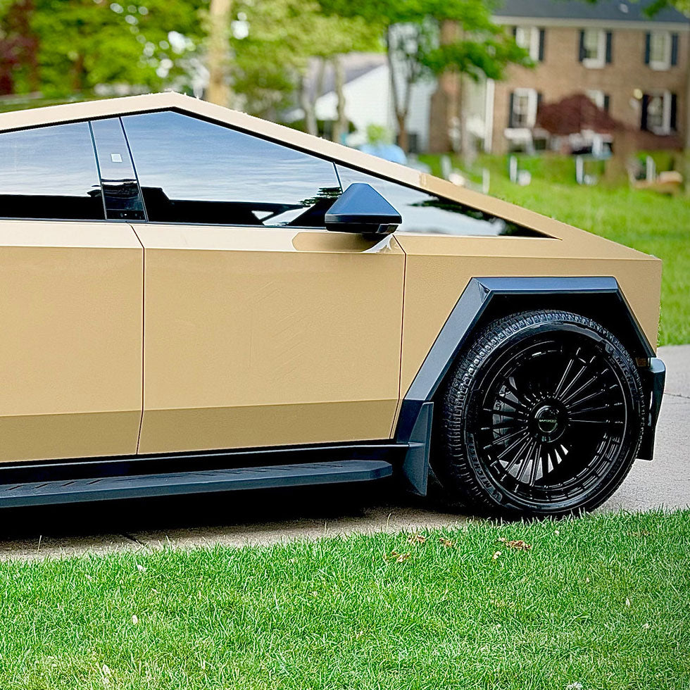 24" MV Forged MVF40 24x10 Gloss Black Concave Wheels Rims Fits Tesla Cybertruck