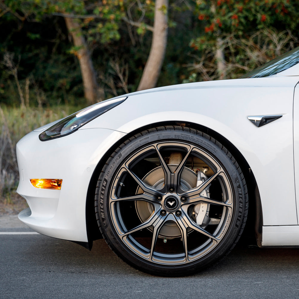 21" Vorsteiner V-FF 103 Forged Concave Graphite Wheels Rims Fits Tesla Model Y