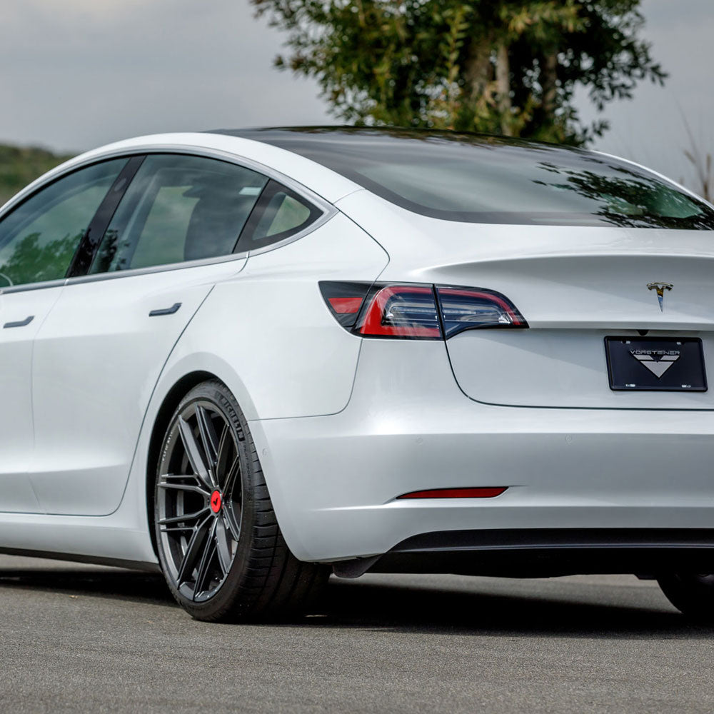 20" VORSTEINER V-FF 112 FORGED CONCAVE GRAPHITE WHEELS RIMS FITS TESLA MODEL 3