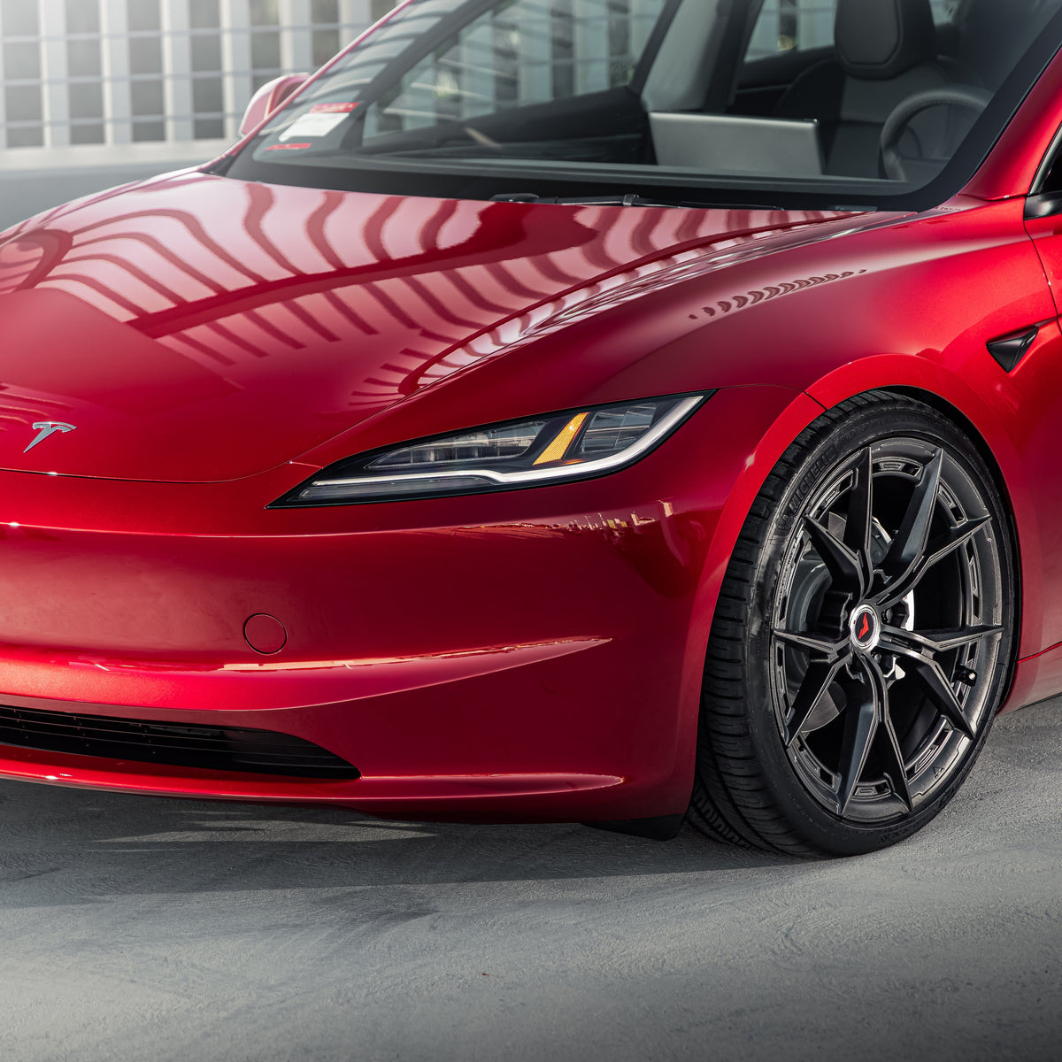 20" Vorsteiner VFX 002 Forged Concave Graphite Wheels Fits Tesla Model 3