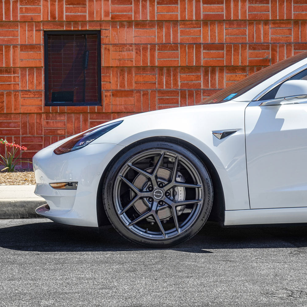 22" Brixton Forged RF7 Black Concave Wheels Rims Fits BMW G12 740 750