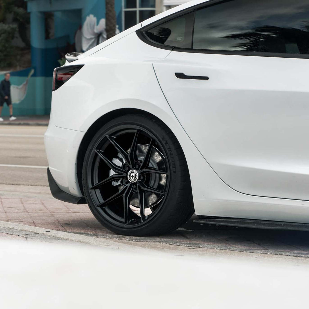 20" HRE FF21 Black 20x9 20x10 Forged Concave Wheels Rims Fits Tesla Model 3