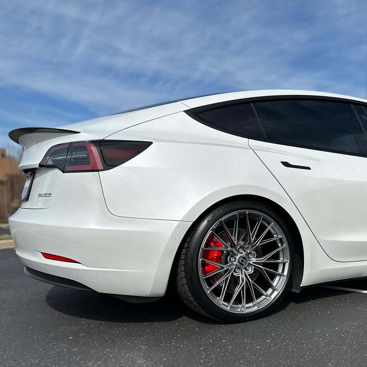 20" HRE FF28 Silver 20x9 20x10 Forged Concave Wheels Rims Fits Tesla Model 3