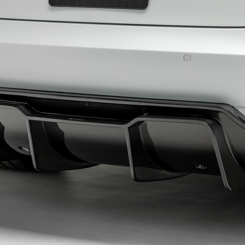 Vorsteiner Aero Volta Rear Diffuser TrackEdition Carbon Fiber Fits Tesla Model 3