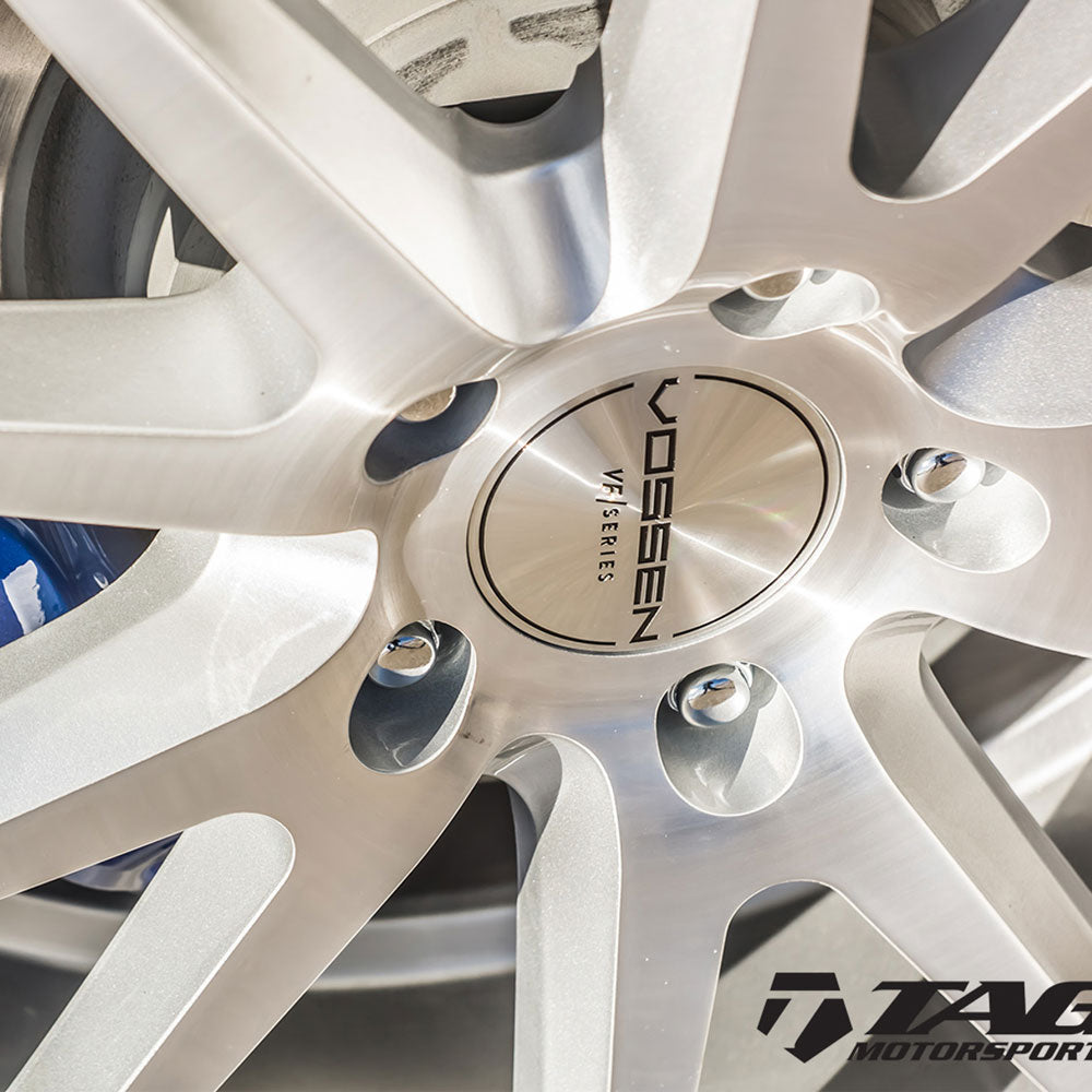 22" Vossen VFS-1 Silver 22x9 22x11 Forged Wheels Rims Fits Chevrolet Camaro