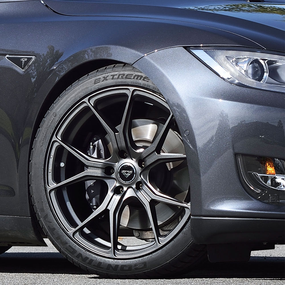 19" Vorsteiner V-FF 103 Forged Concave Graphite Wheels Rims Fits Tesla Model 3