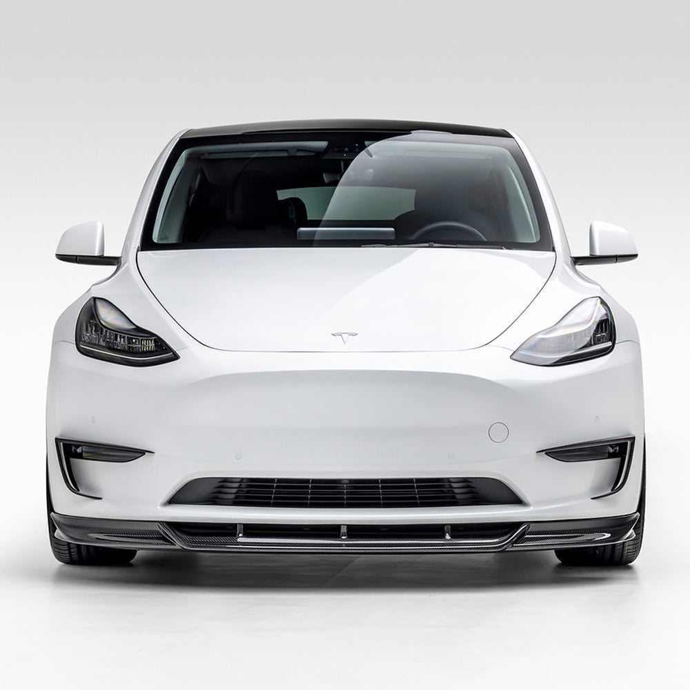 Vorsteiner Aero Add On Bumper Flares Carbon Fiber 2x2 Glossy Fits Tesla Model Y