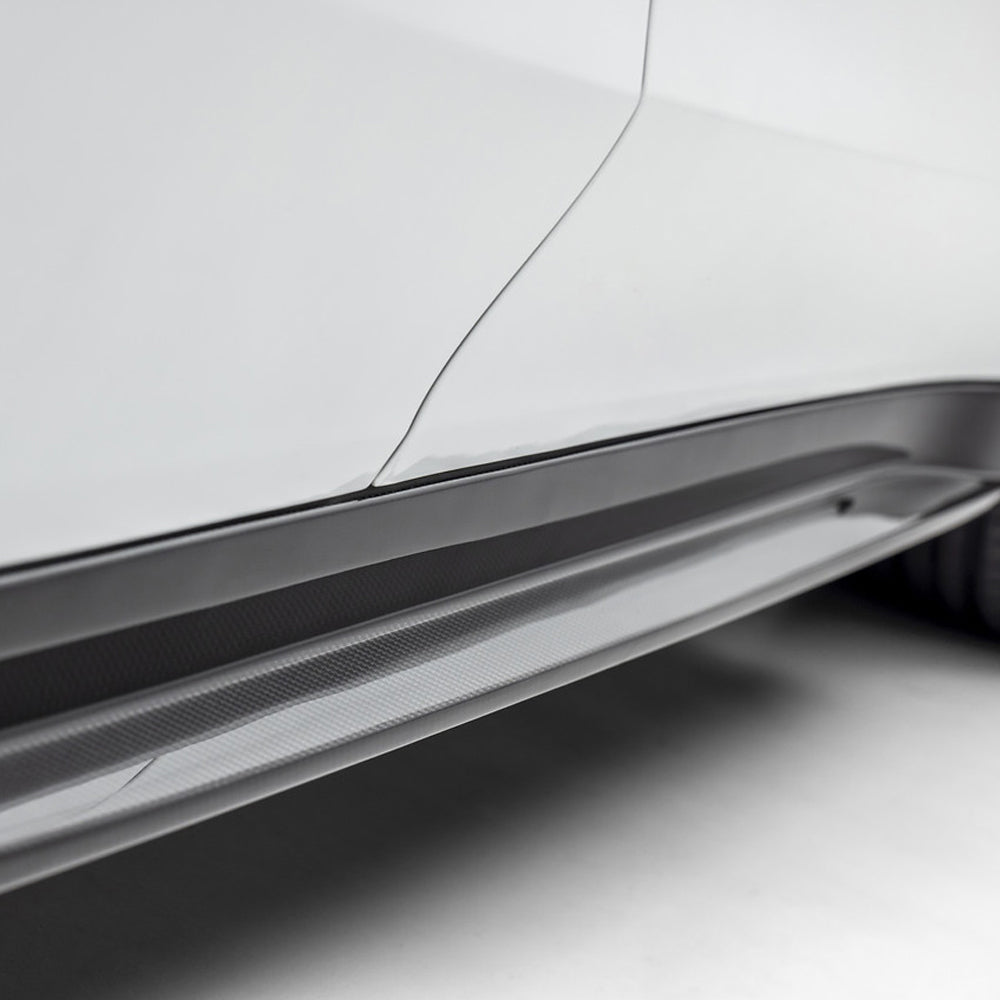Vorsteiner Aero Side Skirts Carbon Fiber 2x2 Glossy Fits Tesla Model Y