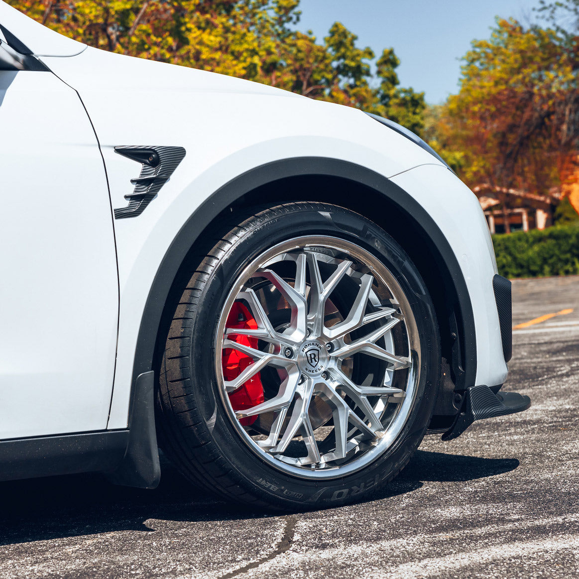 19" Rohana RFC3 Silver 19x8.5 Concave Wheels Rims Fits Nissan Maxima