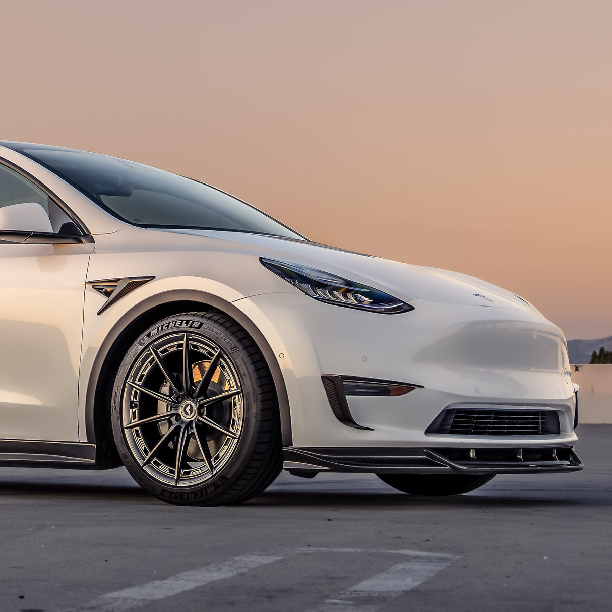 20" Vorsteiner VFX 001 Forged Concave Graphite Wheels Rims Fits Tesla Model Y