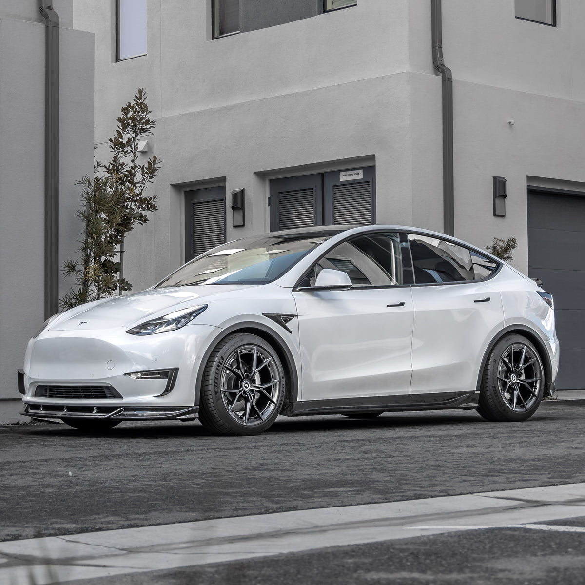 20" Vorsteiner VFX 002 Forged Concave Graphite Wheels Rims Fits Tesla Model Y