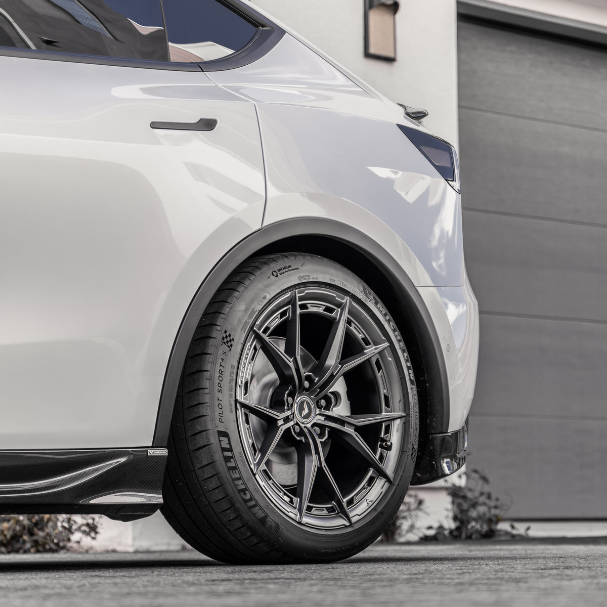 20" Vorsteiner VFX 002 Forged Concave Graphite Wheels Fits Tesla Model Y