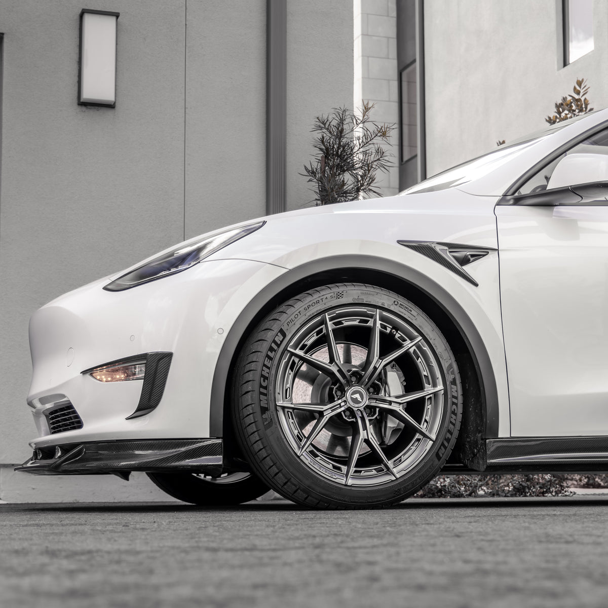 20" Vorsteiner VFX 002 Forged Concave Graphite Wheels Fits Tesla Model Y