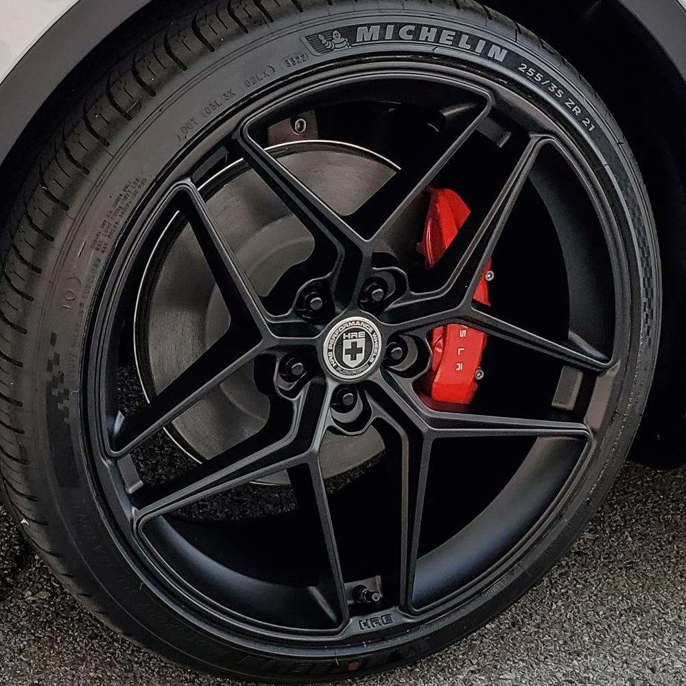 22" HRE FF11 Black 22x9.5 Forged Concave Wheels Rims Fits Ford Mustang Mach-E