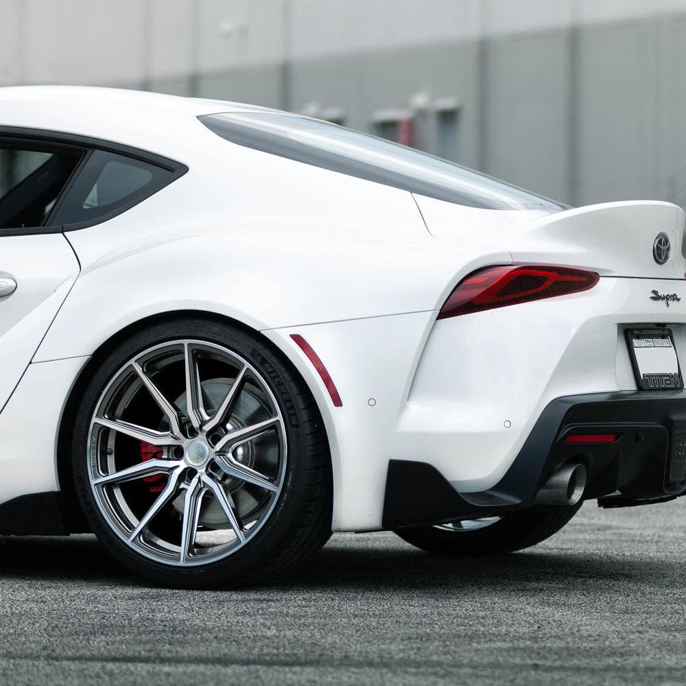 20" Vossen HF3 Grey 20X10 20X10 1258 Concave Wheels Rims Fits BMW F82 M4