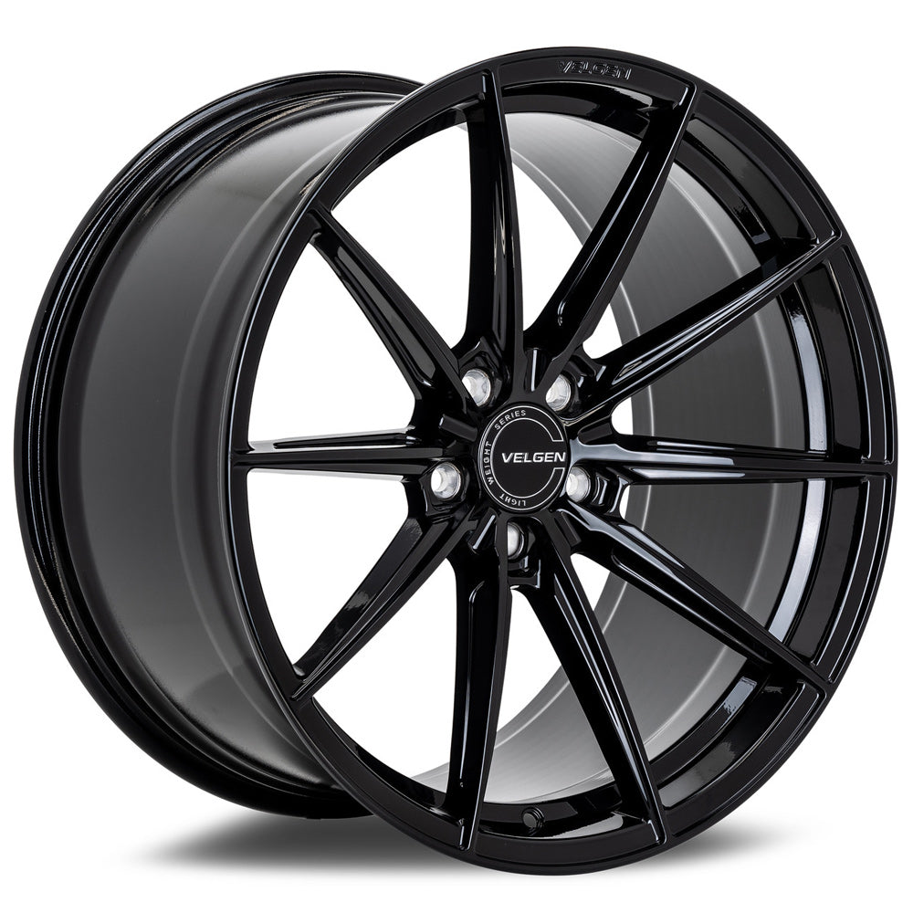 20" Velgen VF10 Black 20x9.5 20x10.5 Forged Wheels Rims Fits Tesla Model 3