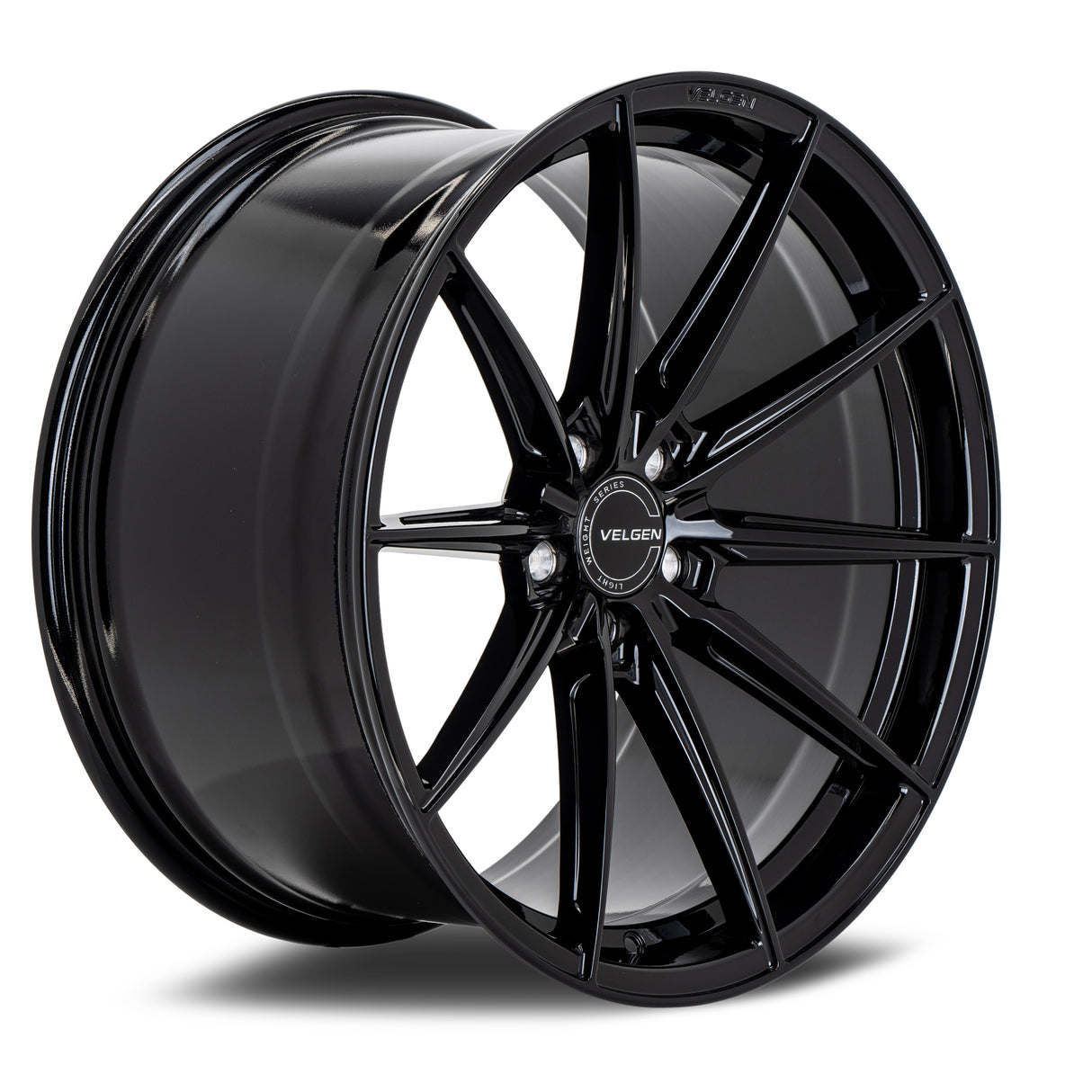 20" Velgen VF10 20x10.5 Gloss Black Concave Wheels Rims Fits Audi RS5