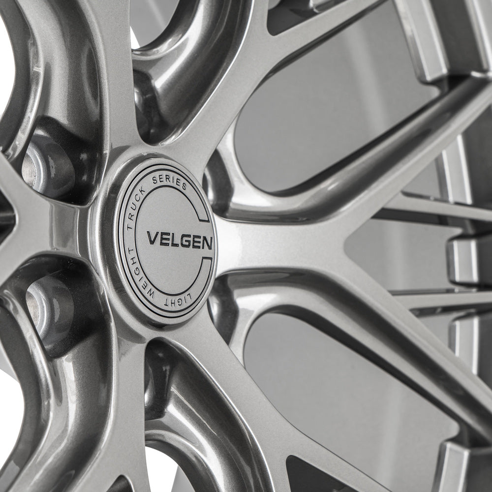 24" Velgen VFF-12 Gunmetal 24x10 Forged Wheels Rims Fits 2015-2023 Ford F150