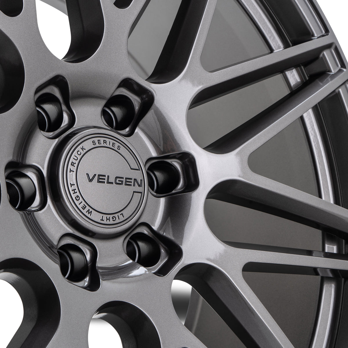 24" Velgen VFF9 Gunmetal 24x10 Concave Wheels Rims Fits Ford F150
