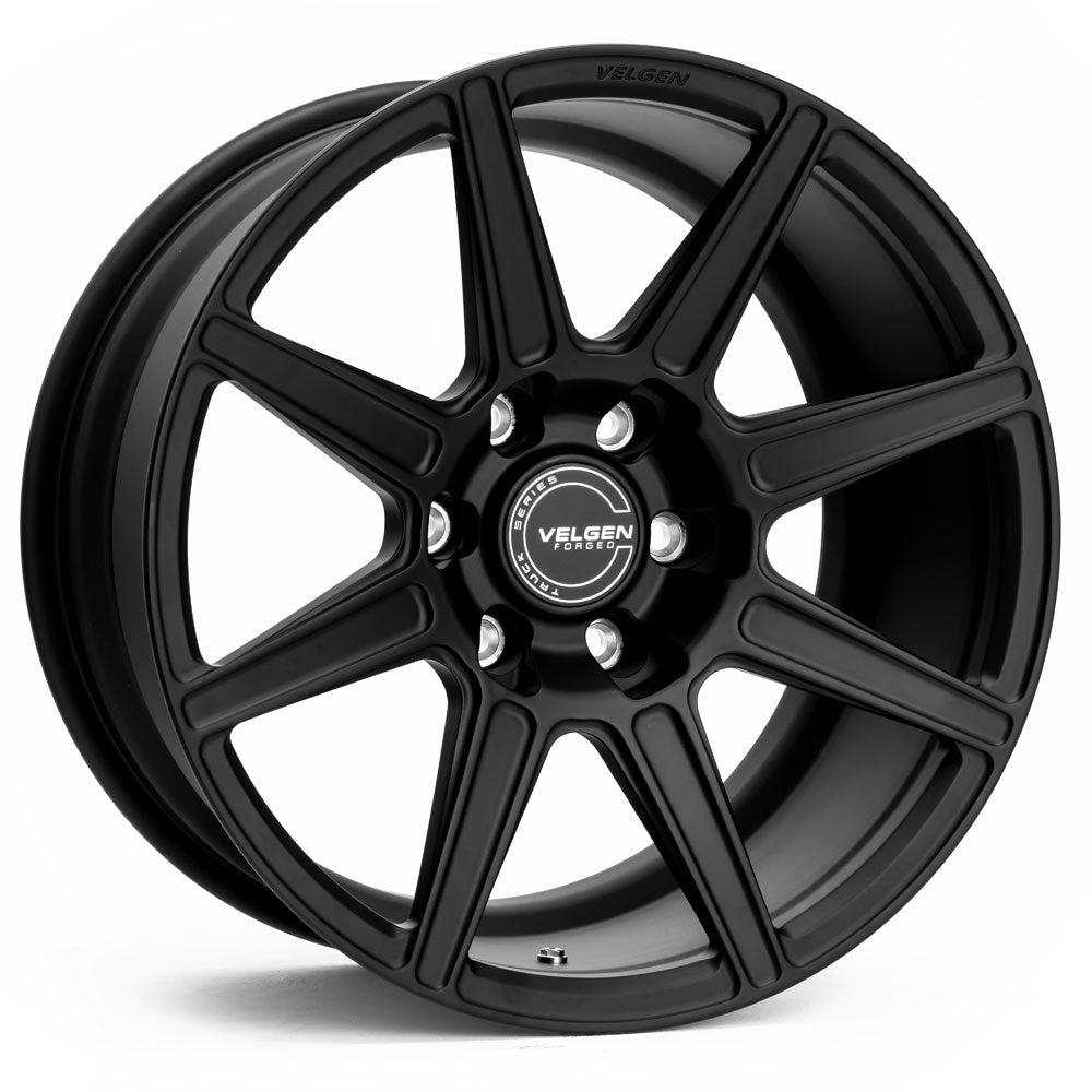 20" Velgen VFT8 Satin Black 20x10 Forged Concave Wheels Rims Fits Ford F-150