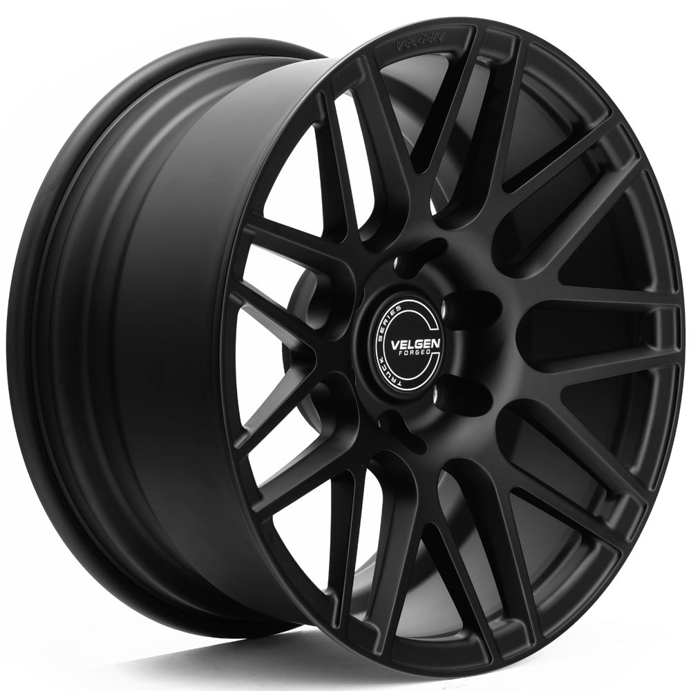20" Velgen VFT9 Satin Black 20x10 Forged Wheels Rims Fits Lincoln Navigator