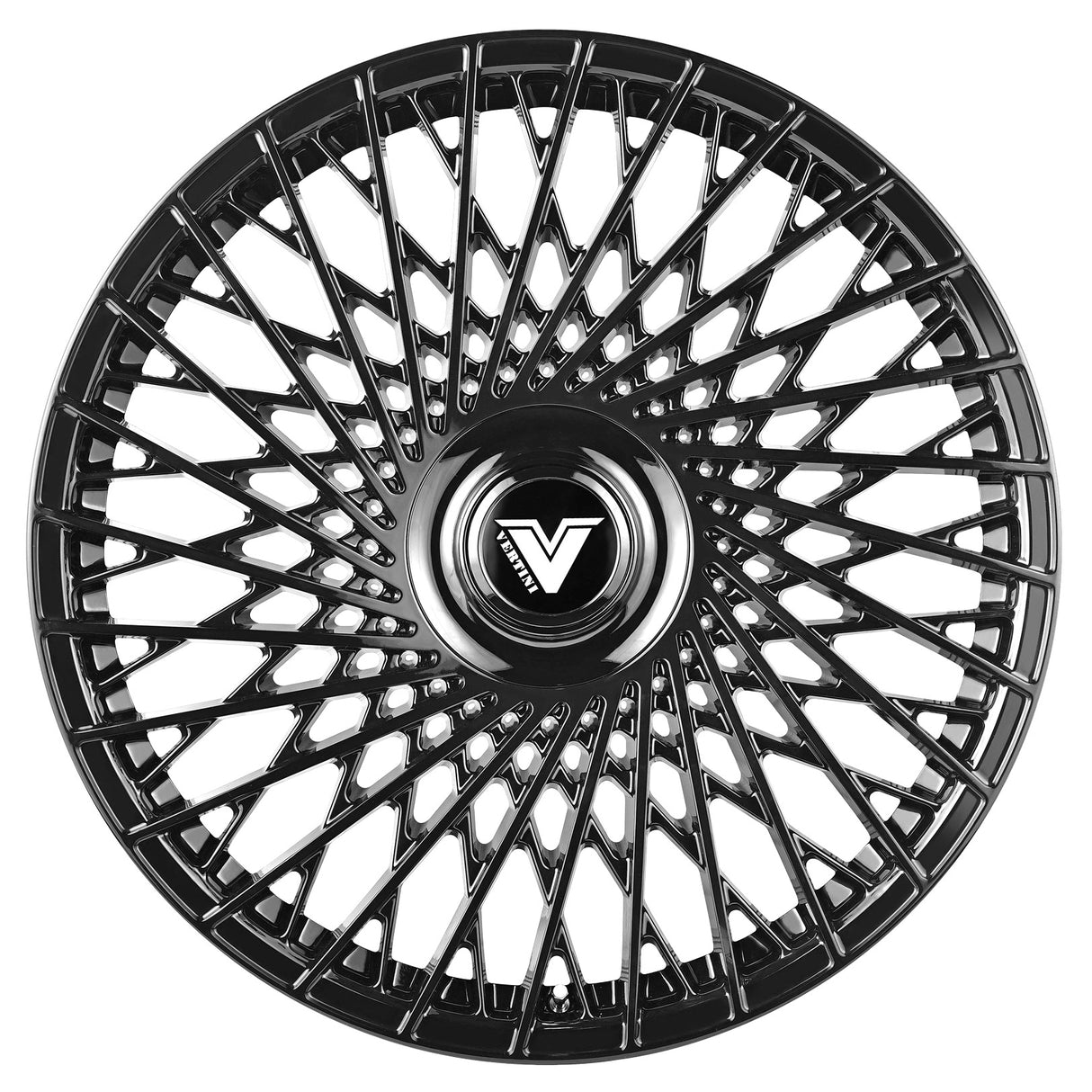 Vertini Luxury VL2 24x10 24x10 Gloss Black Wheels