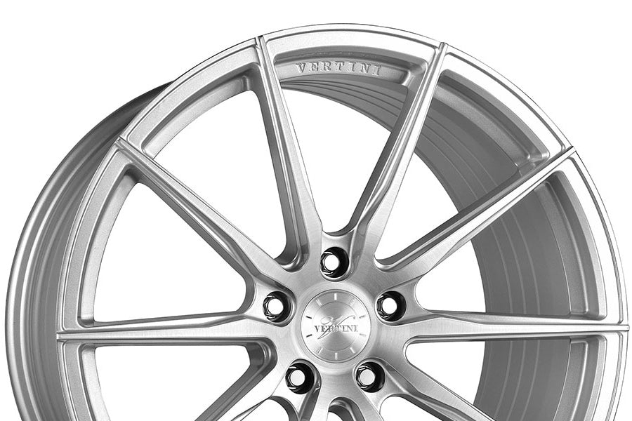 19" VERTINI RF1.1 SILVER FORGED CONCAVE WHEELS RIMS FITS INFINITI M37 M56