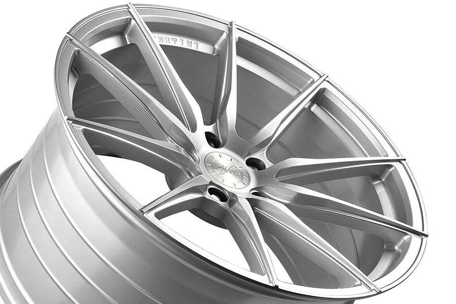 19" VERTINI RF1.1 SILVER FORGED CONCAVE WHEELS RIMS FITS INFINITI M37 M56