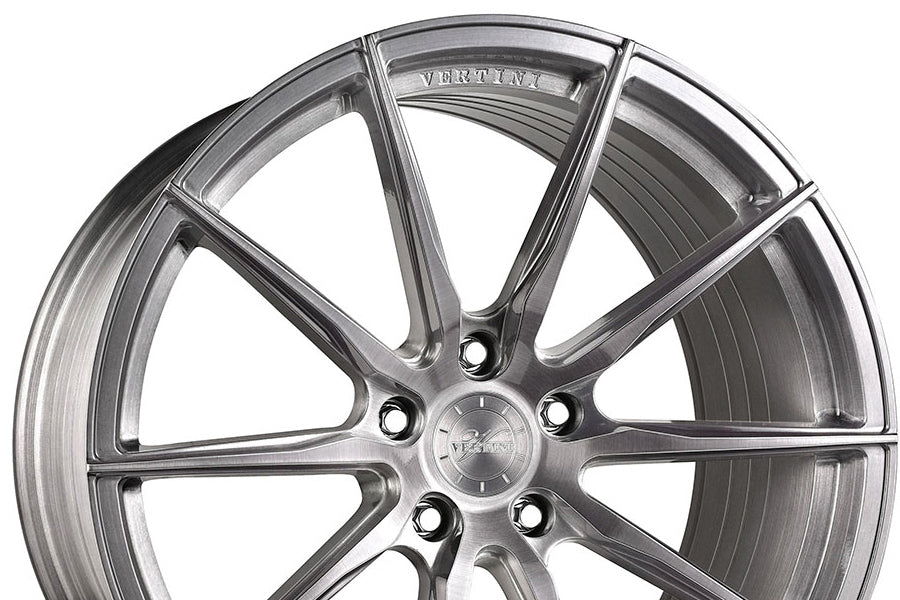 19" VERTINI RF1.1 19X8.5 TITANIUM FORGED CONCAVE WHEELS RIMS FITS AUDI C6 A6