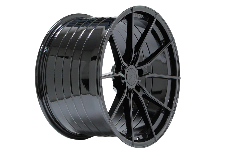 20" VERTINI RF1.2 GLOSS BLACK CONCAVE WHEELS RIMS FITS BENZ W219 CLS500 CLS550