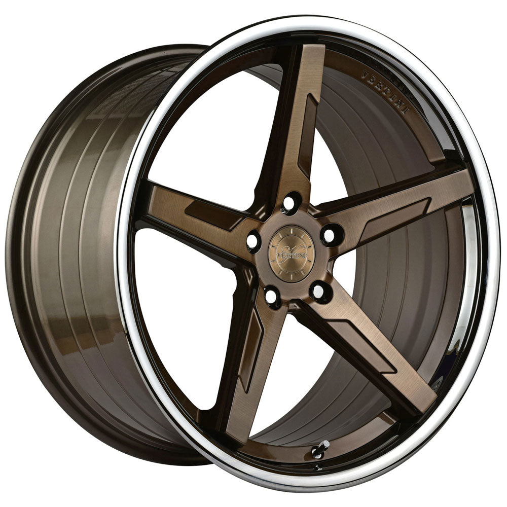 20" Vertini RFS1.7 Bronze 20x9 20x10 Wheels Rims Fits Lexus GS300 GS400 GS430