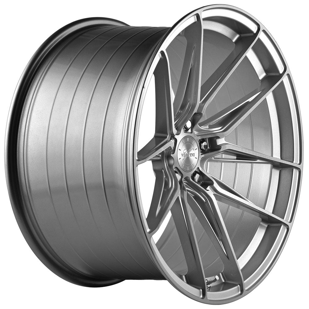 20" Vertini RFS1.8 Silver 20x10 20x11 Concave Wheels Rims Fits Ford Mustang GT