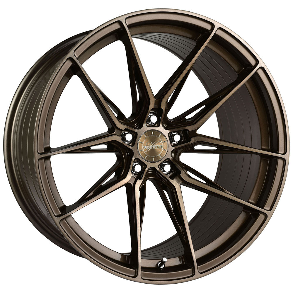 20" Vertini RFS1.8 Bronze 20x9 20x10 Concave Wheels Rims Fits Infiniti G35 Coupe