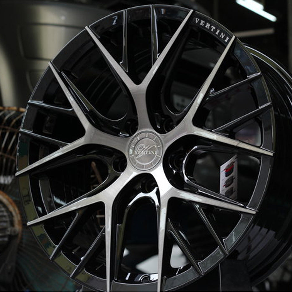 20" Vertini RFS2.1 Black Forged Concave Wheels Rims Fits Mercedes SL 500 55 63