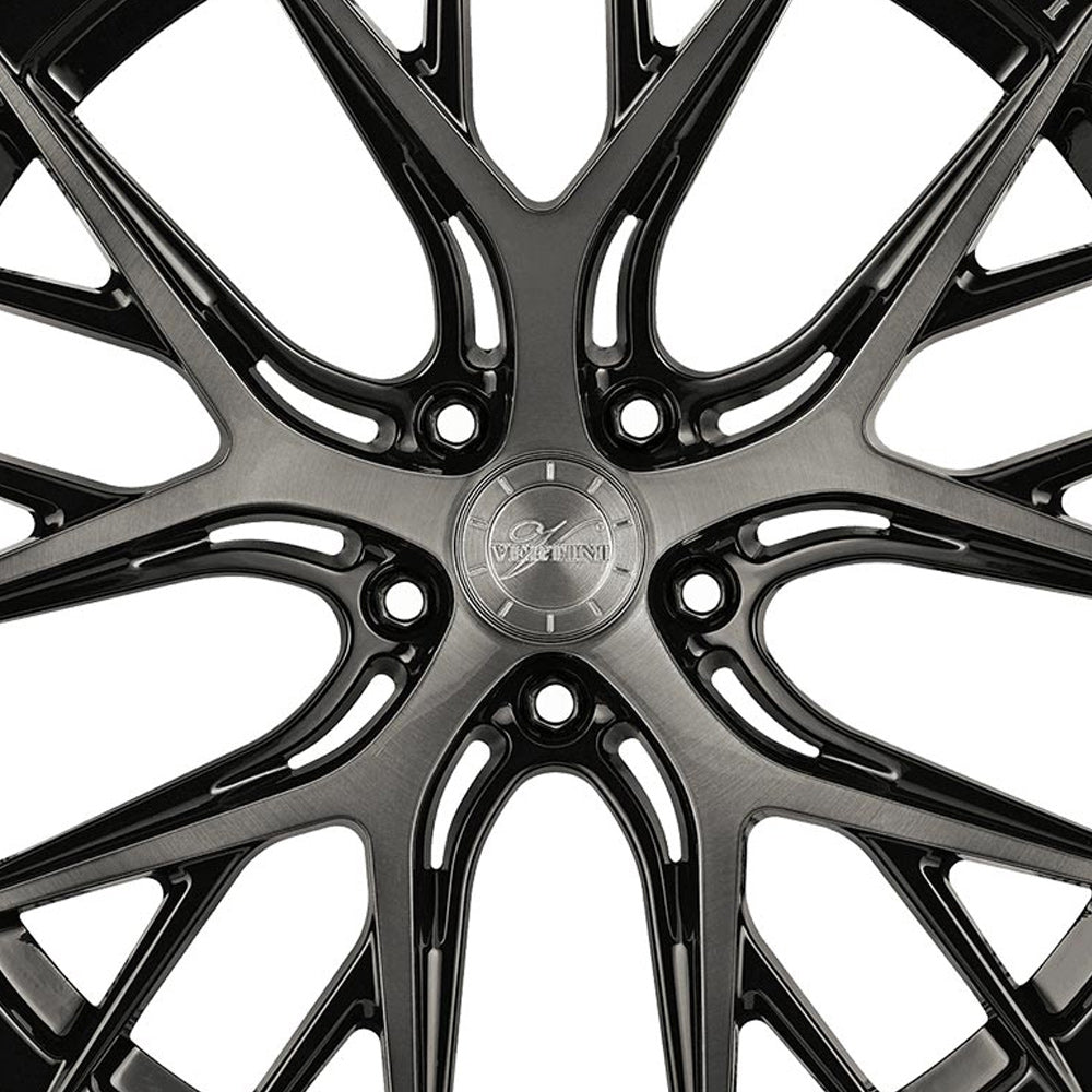 20" Vertini RFS2.1 Black Forged Concave Wheels Rims Fits Mercedes SL 500 55 63