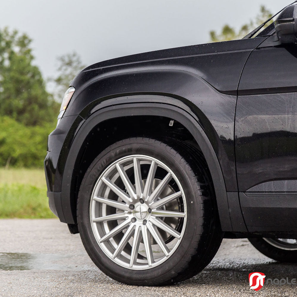 20" Vossen VFS-2 Silver 20x9 Forged Concave Wheels Rims Fits Volkswagen Tiguan