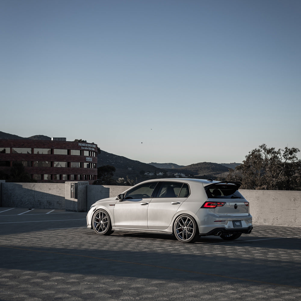 19" HRE FF21 Silver Forged Concave Wheels Rims Fits Volkswagen MK8 Golf R GTI