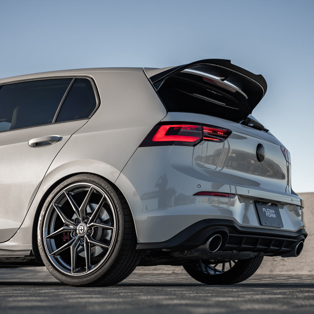 19" HRE FF21 Silver Forged Concave Wheels Rims Fits Volkswagen MK8 Golf R GTI